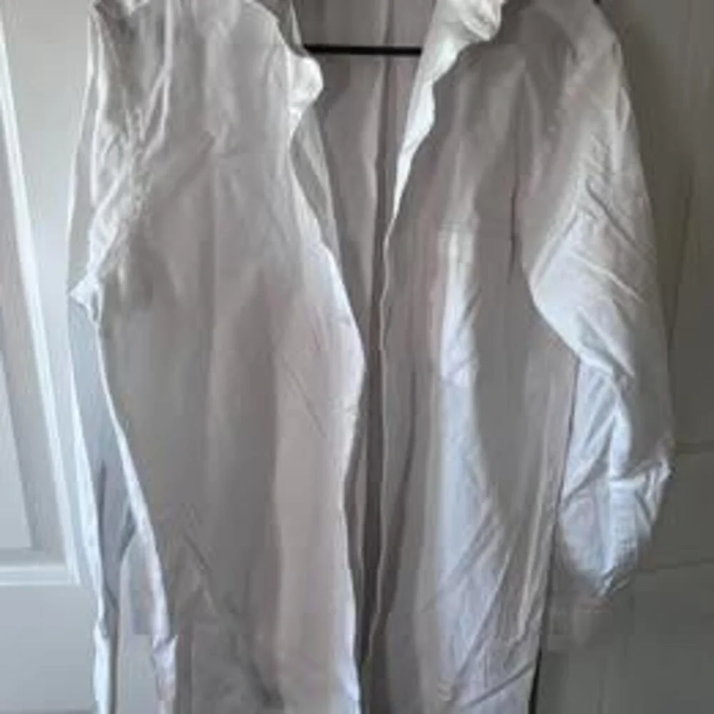 VAN‎ HEUSEN FLEX REGULAR FIT STRETCH DRESS SHIRT MENS SIZE 15 32 33 WHITE